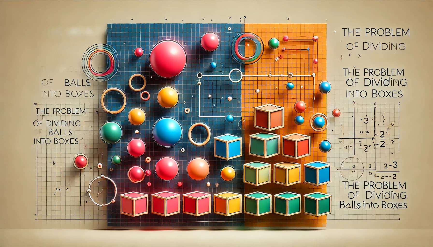 Cover image for The Problem of Dividing Balls into Boxes